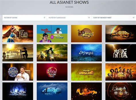 Watch Asianet Serials & Shows Online on Disney+ Hotstar.
